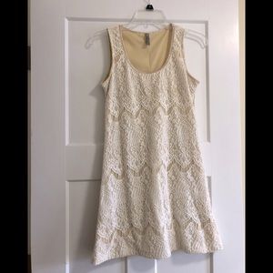 Ophelia white lace dress